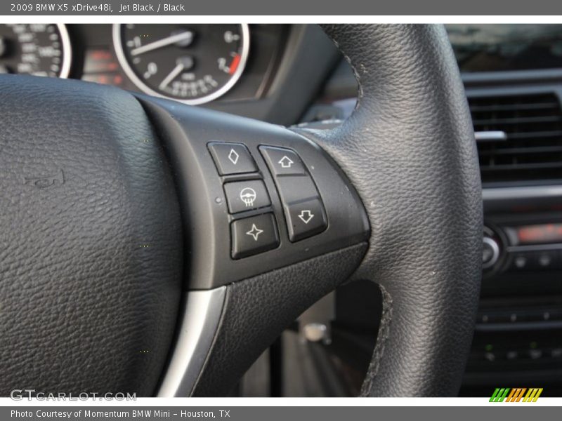 Jet Black / Black 2009 BMW X5 xDrive48i