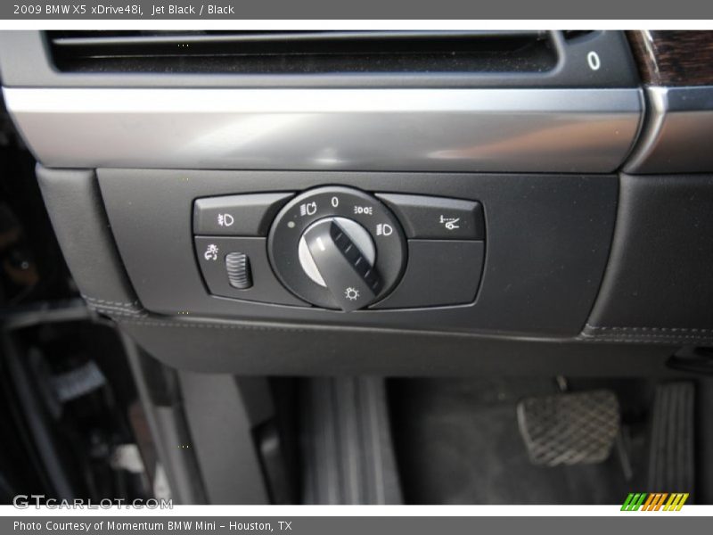 Jet Black / Black 2009 BMW X5 xDrive48i