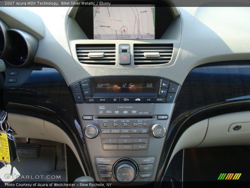 Billet Silver Metallic / Ebony 2007 Acura MDX Technology