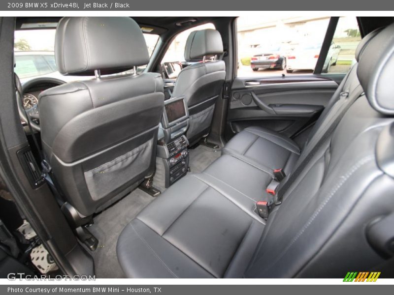 Jet Black / Black 2009 BMW X5 xDrive48i