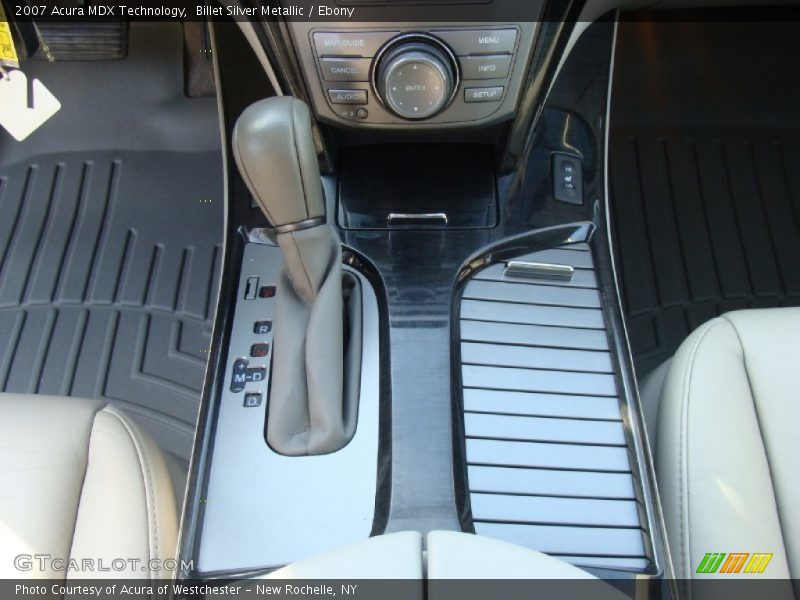 Billet Silver Metallic / Ebony 2007 Acura MDX Technology