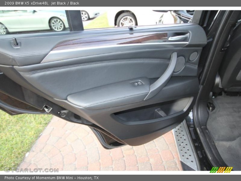 Jet Black / Black 2009 BMW X5 xDrive48i