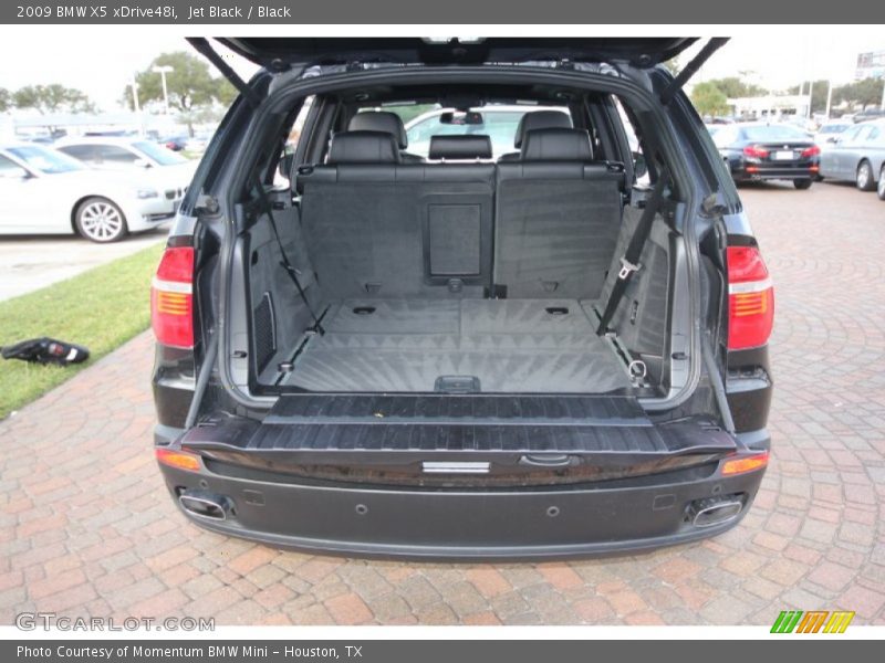 Jet Black / Black 2009 BMW X5 xDrive48i