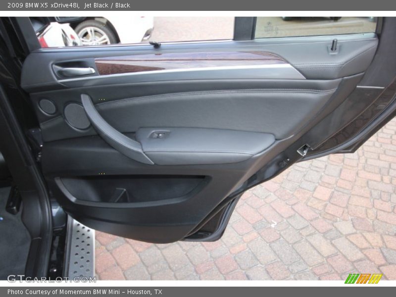 Jet Black / Black 2009 BMW X5 xDrive48i