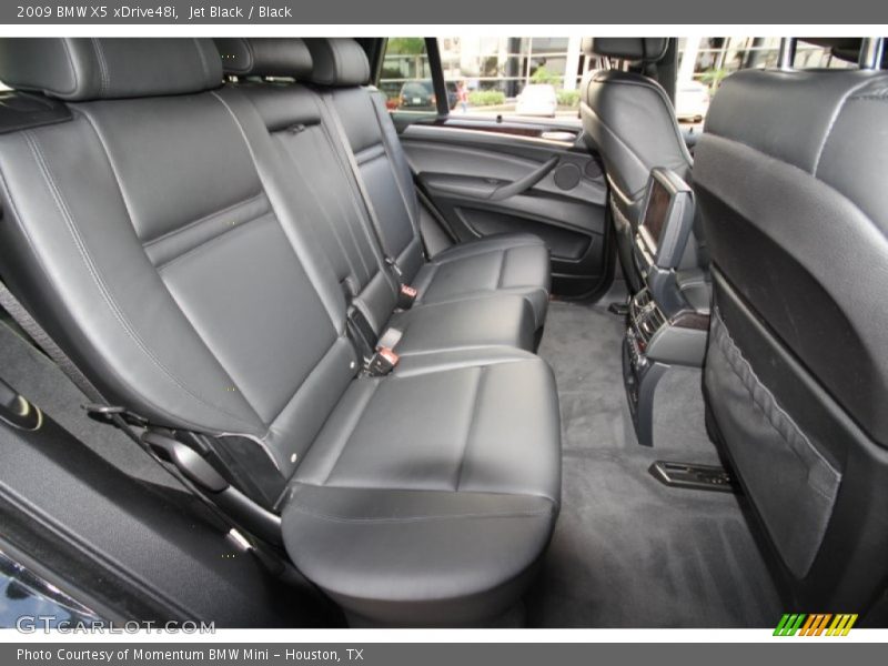 Jet Black / Black 2009 BMW X5 xDrive48i