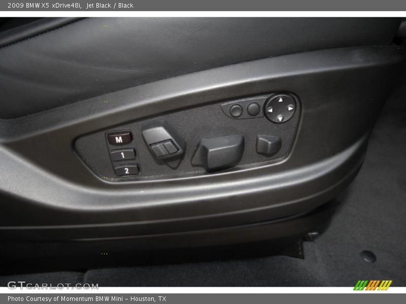 Jet Black / Black 2009 BMW X5 xDrive48i