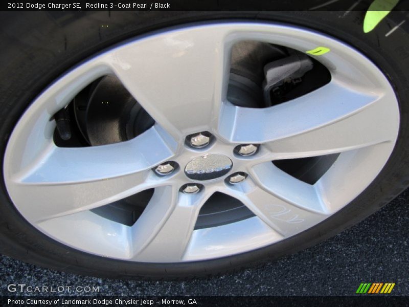 Redline 3-Coat Pearl / Black 2012 Dodge Charger SE