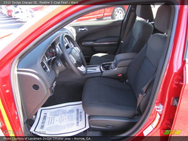 Redline 3-Coat Pearl / Black 2012 Dodge Charger SE