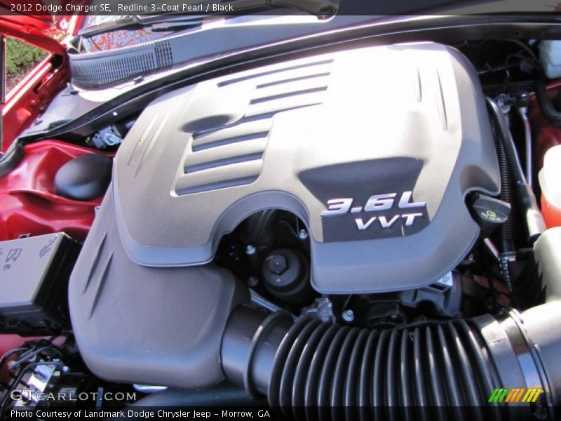 Redline 3-Coat Pearl / Black 2012 Dodge Charger SE