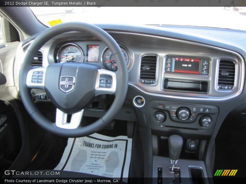 Dashboard of 2012 Charger SE