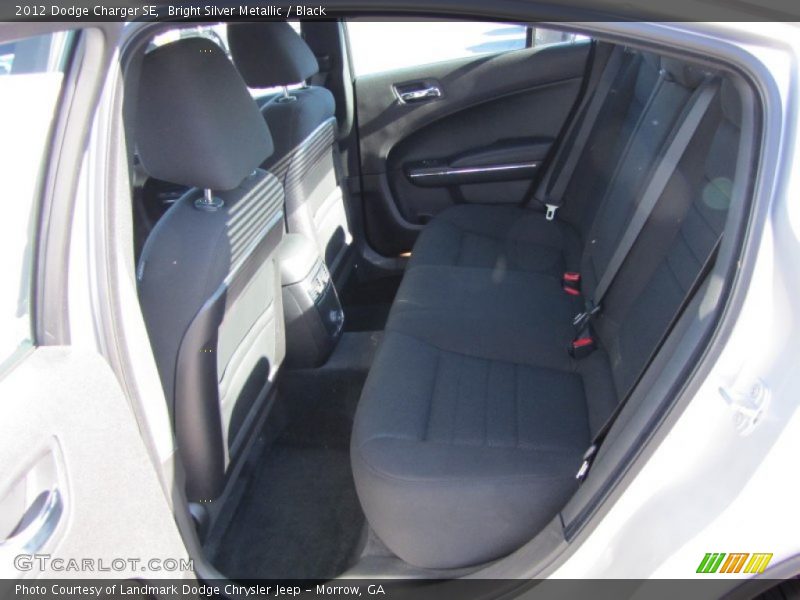 Bright Silver Metallic / Black 2012 Dodge Charger SE