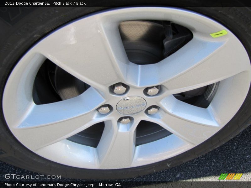 Pitch Black / Black 2012 Dodge Charger SE