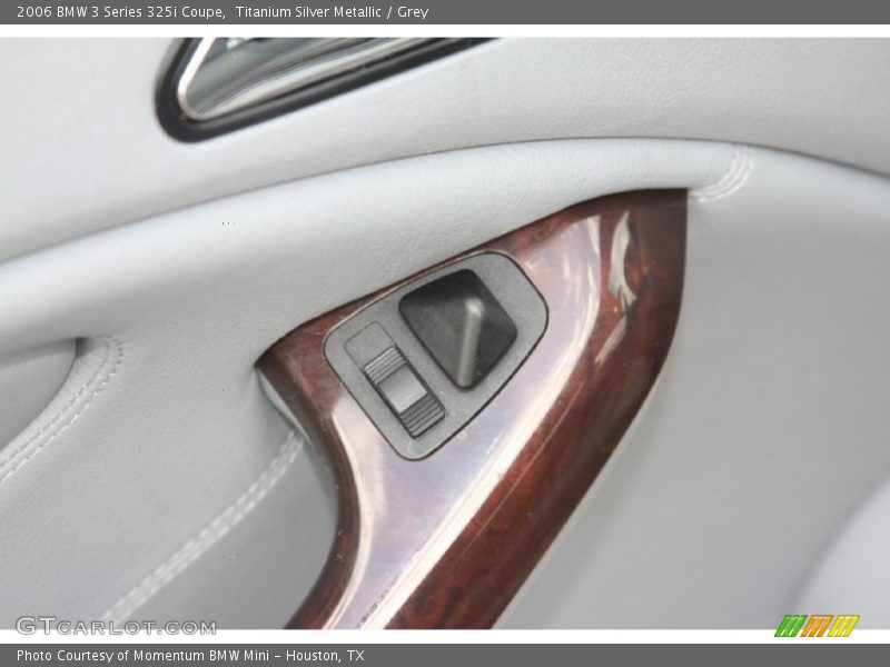 Titanium Silver Metallic / Grey 2006 BMW 3 Series 325i Coupe