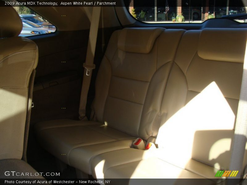 Aspen White Pearl / Parchment 2009 Acura MDX Technology