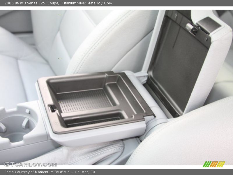 Titanium Silver Metallic / Grey 2006 BMW 3 Series 325i Coupe