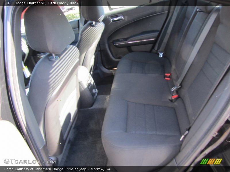 Pitch Black / Black 2012 Dodge Charger SE