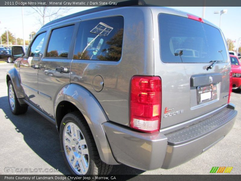 Mineral Gray Metallic / Dark Slate Gray 2011 Dodge Nitro Heat
