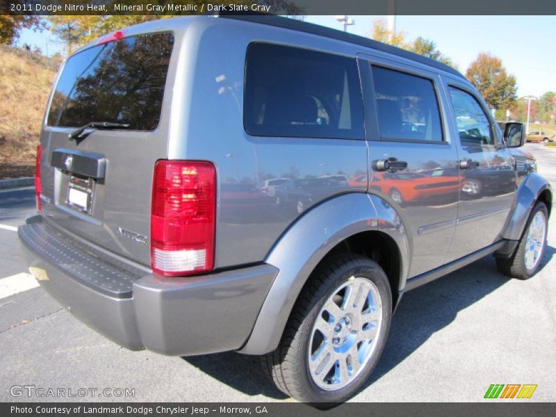 Mineral Gray Metallic / Dark Slate Gray 2011 Dodge Nitro Heat