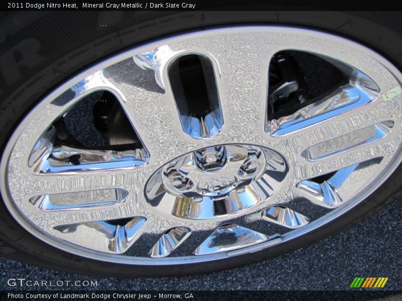 Mineral Gray Metallic / Dark Slate Gray 2011 Dodge Nitro Heat