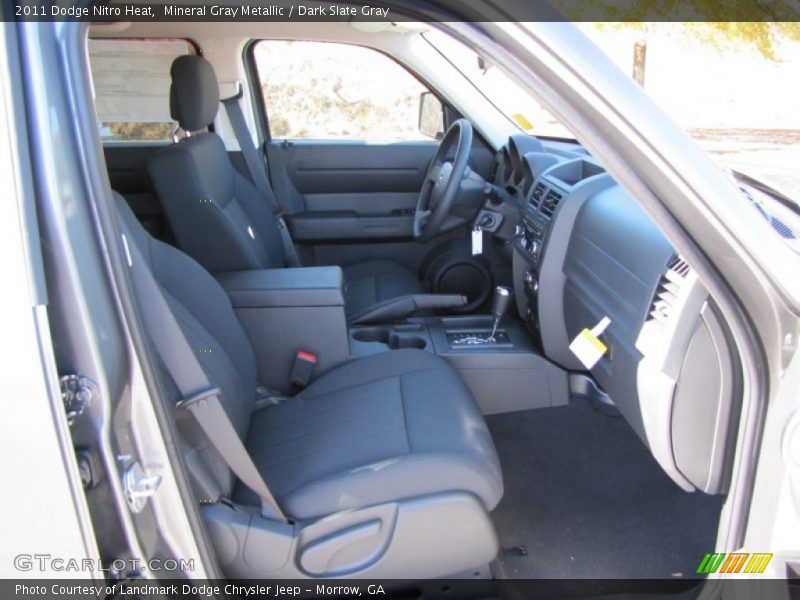 Mineral Gray Metallic / Dark Slate Gray 2011 Dodge Nitro Heat