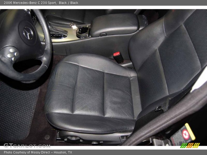 Black / Black 2006 Mercedes-Benz C 230 Sport