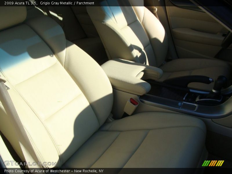 Grigio Gray Metallic / Parchment 2009 Acura TL 3.5