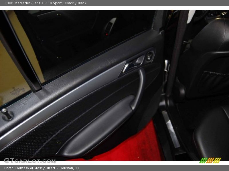 Black / Black 2006 Mercedes-Benz C 230 Sport