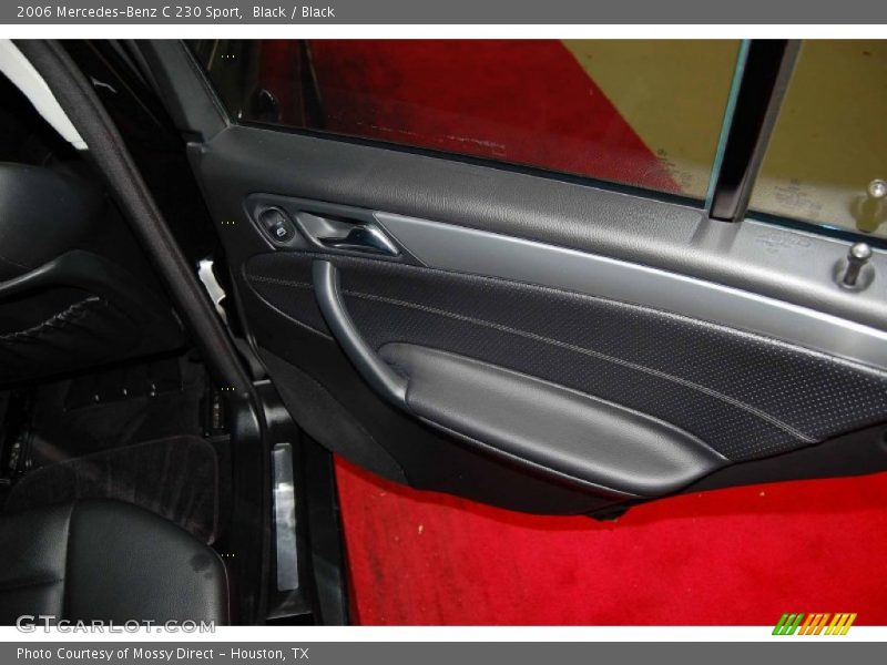 Black / Black 2006 Mercedes-Benz C 230 Sport