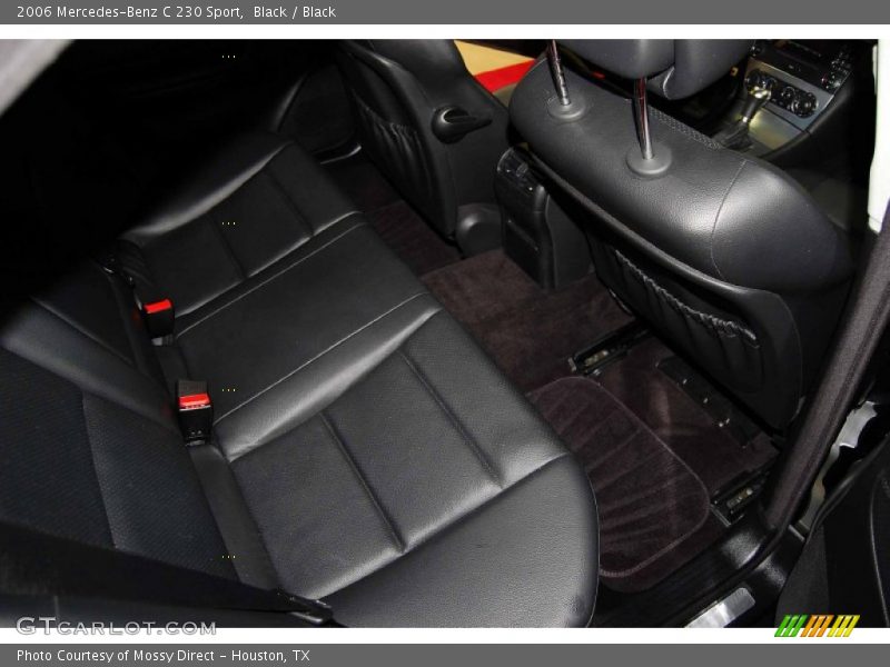 Black / Black 2006 Mercedes-Benz C 230 Sport