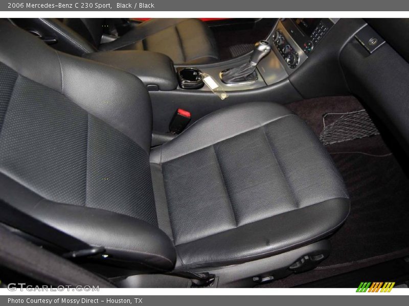 Black / Black 2006 Mercedes-Benz C 230 Sport
