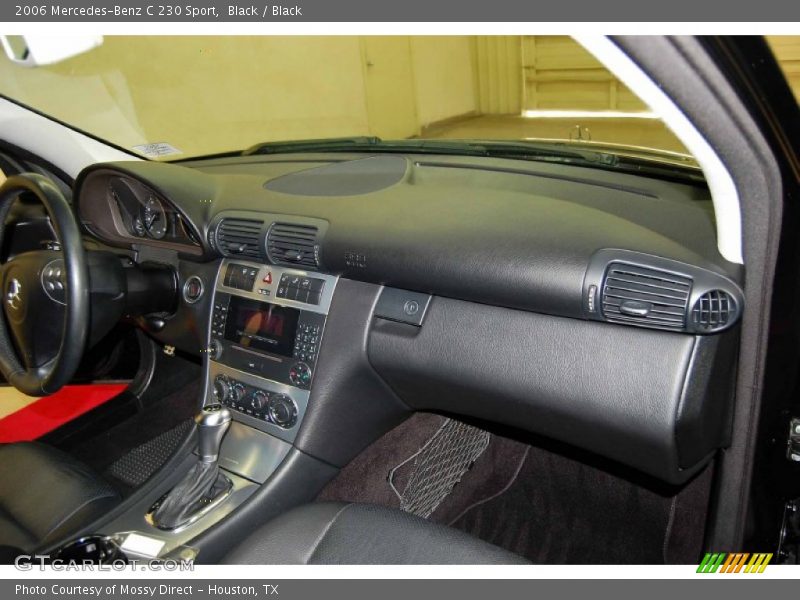 Black / Black 2006 Mercedes-Benz C 230 Sport