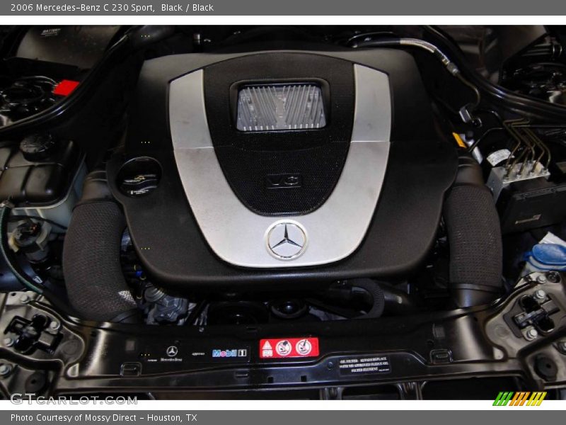 Black / Black 2006 Mercedes-Benz C 230 Sport