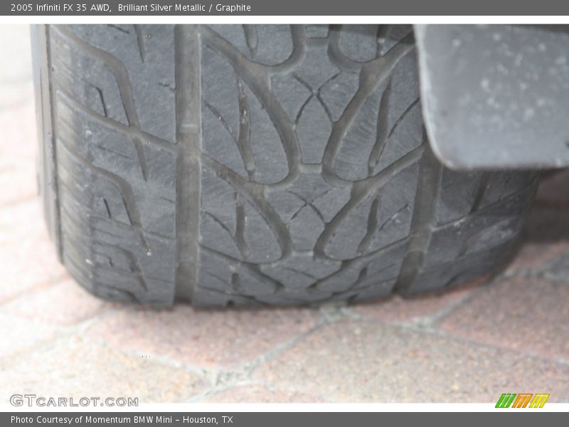 Brilliant Silver Metallic / Graphite 2005 Infiniti FX 35 AWD
