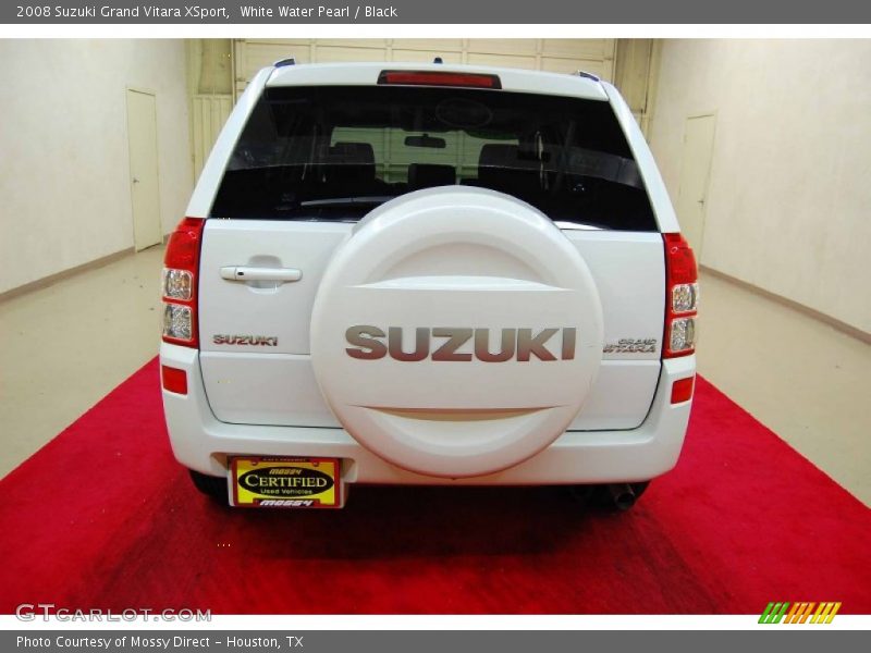 White Water Pearl / Black 2008 Suzuki Grand Vitara XSport