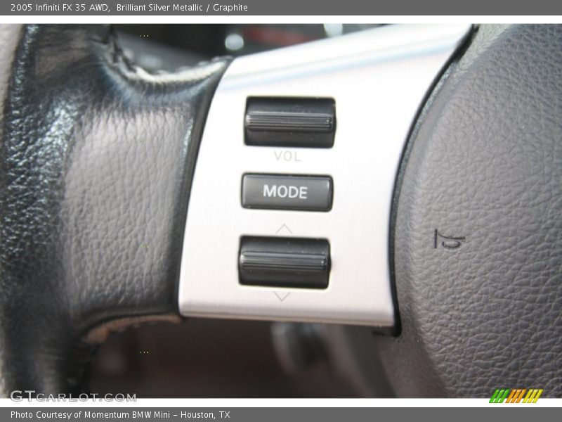 Brilliant Silver Metallic / Graphite 2005 Infiniti FX 35 AWD