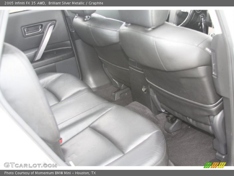 Brilliant Silver Metallic / Graphite 2005 Infiniti FX 35 AWD