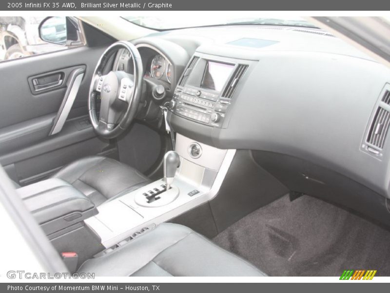 Brilliant Silver Metallic / Graphite 2005 Infiniti FX 35 AWD