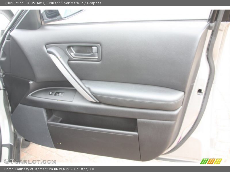 Brilliant Silver Metallic / Graphite 2005 Infiniti FX 35 AWD
