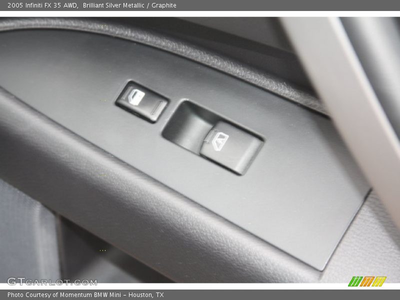 Brilliant Silver Metallic / Graphite 2005 Infiniti FX 35 AWD