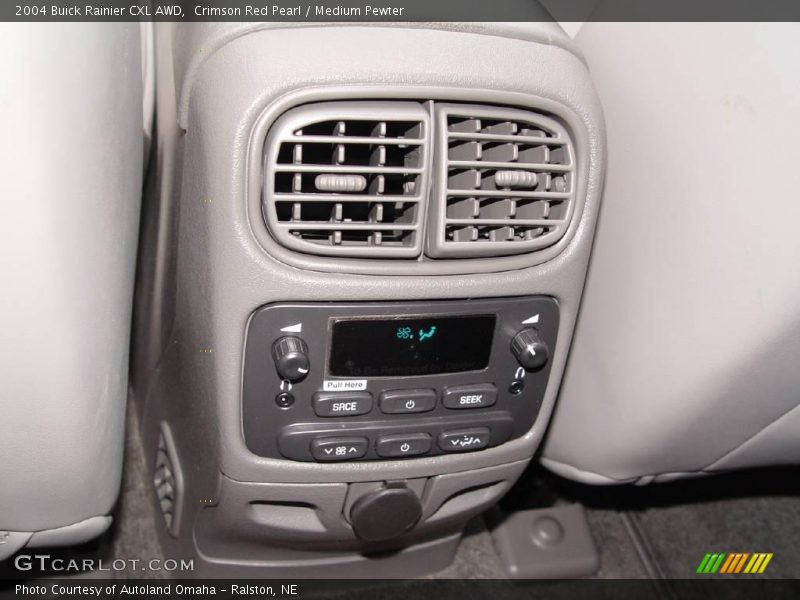 Crimson Red Pearl / Medium Pewter 2004 Buick Rainier CXL AWD