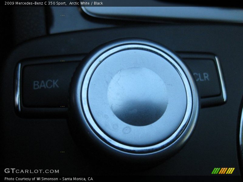 Arctic White / Black 2009 Mercedes-Benz C 350 Sport
