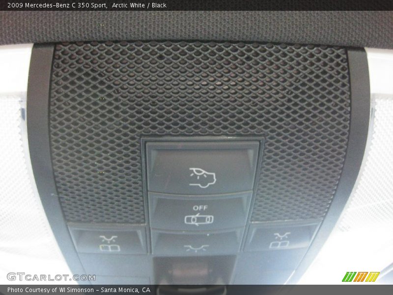 Arctic White / Black 2009 Mercedes-Benz C 350 Sport