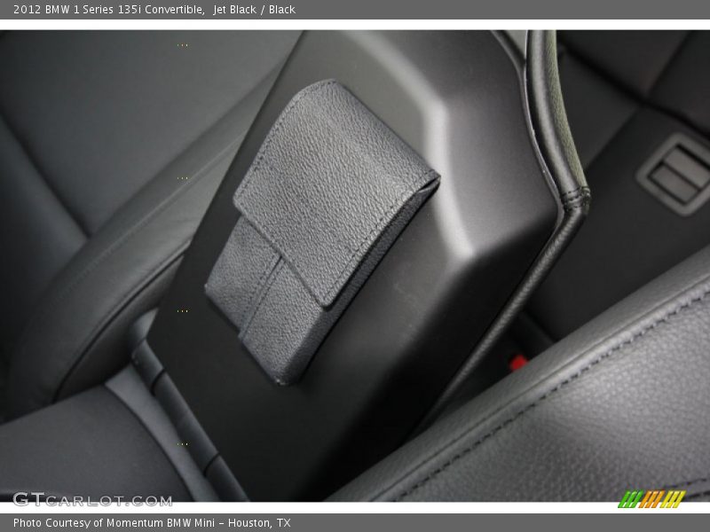 Jet Black / Black 2012 BMW 1 Series 135i Convertible