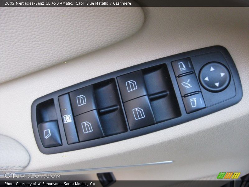 Capri Blue Metallic / Cashmere 2009 Mercedes-Benz GL 450 4Matic