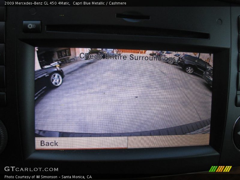Capri Blue Metallic / Cashmere 2009 Mercedes-Benz GL 450 4Matic