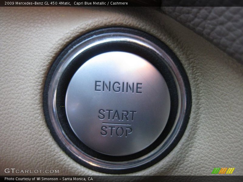 Capri Blue Metallic / Cashmere 2009 Mercedes-Benz GL 450 4Matic