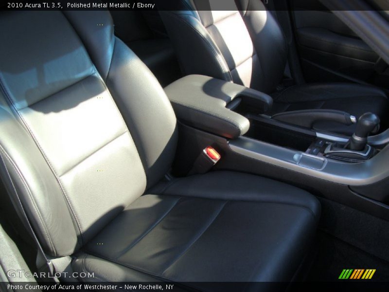 Polished Metal Metallic / Ebony 2010 Acura TL 3.5