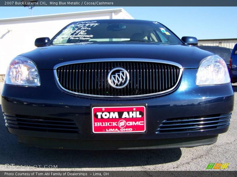 Ming Blue Metallic / Cocoa/Cashmere 2007 Buick Lucerne CXL
