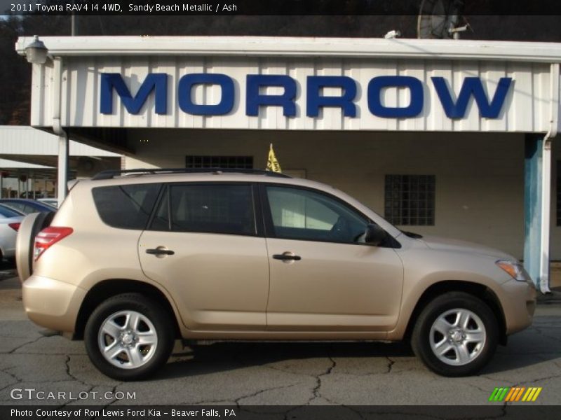 Sandy Beach Metallic / Ash 2011 Toyota RAV4 I4 4WD