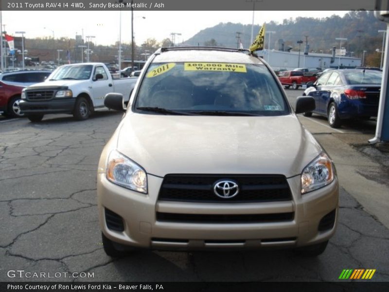 Sandy Beach Metallic / Ash 2011 Toyota RAV4 I4 4WD